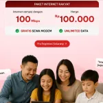 Wow! Internet Rakyat Unlimited Cuma Rp.100 Ribu: Berikut Cara Perolehnya